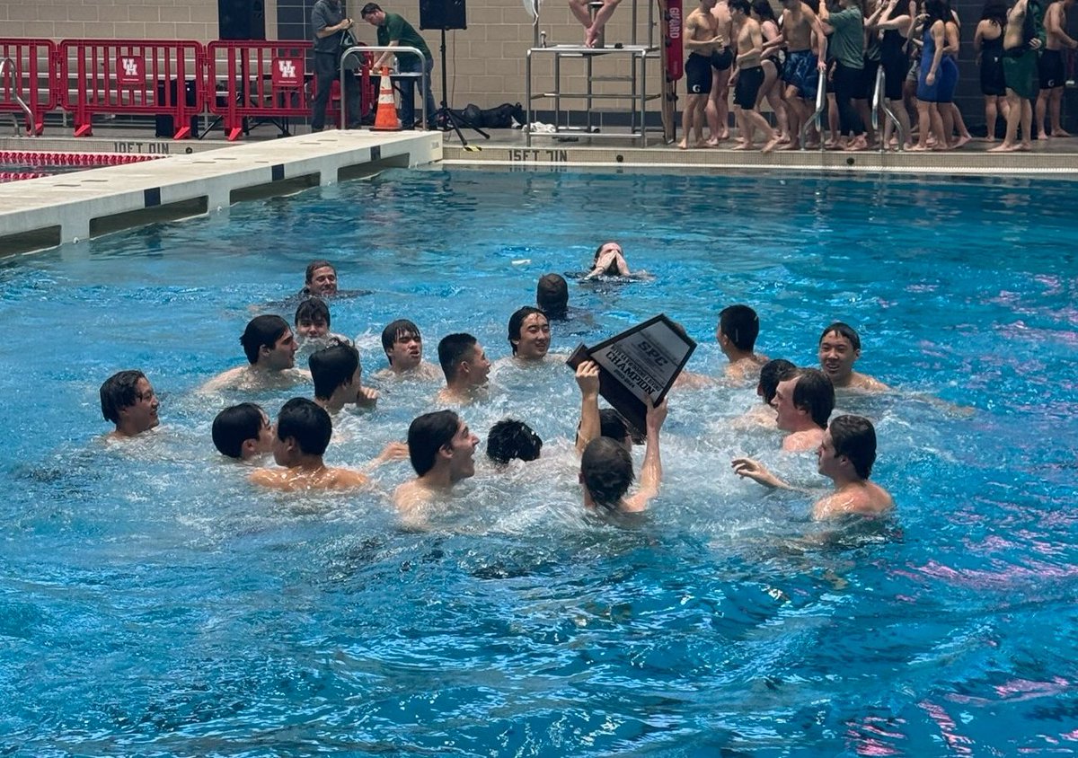 Lions win the 4A SPC Championship! That's back to back for our swimmers!