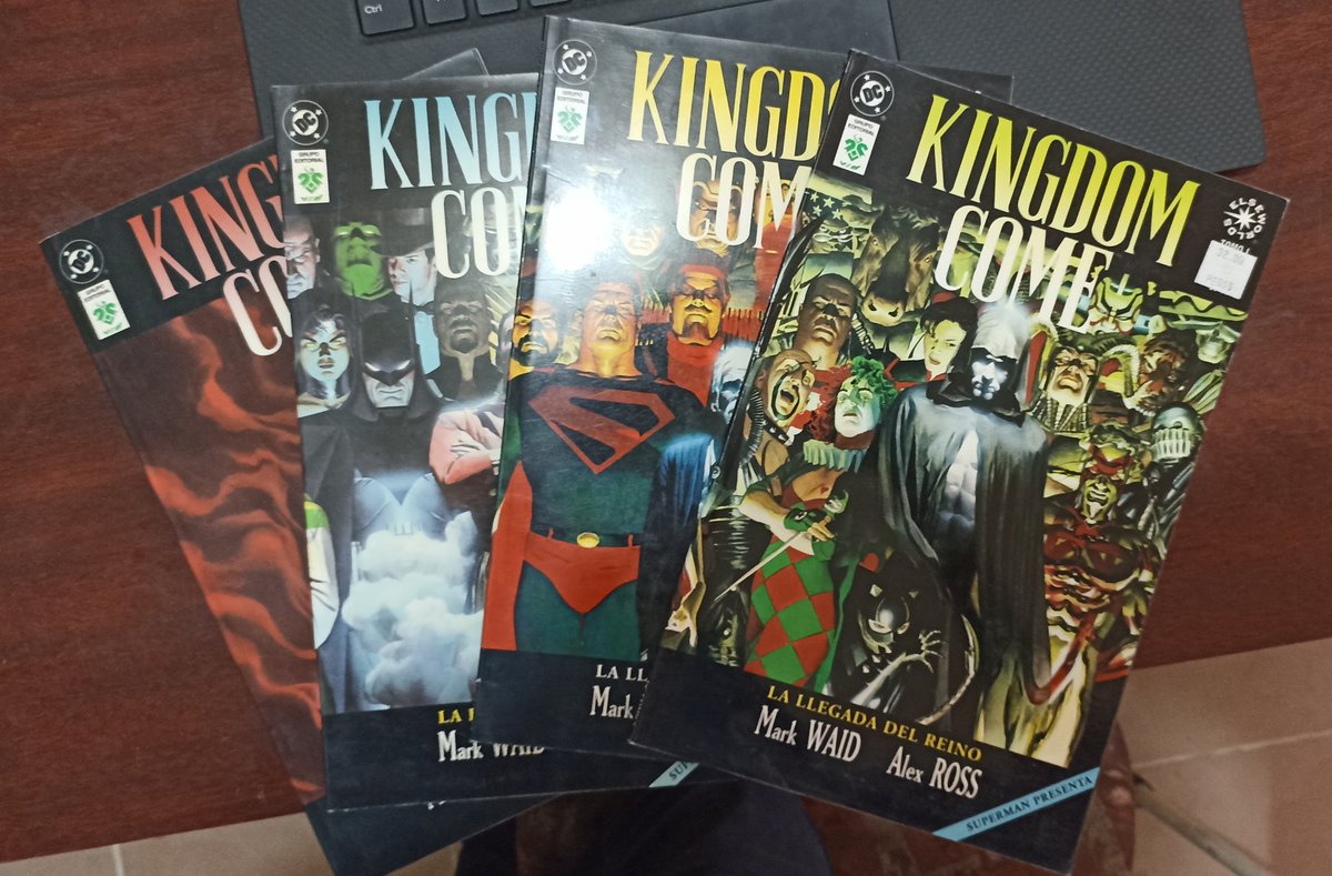 Kingdom Come. Editorial VID 1997. #comics #KingdomCome #Superman #Batman #dccomics #editoralVID #alexross #markwaid
