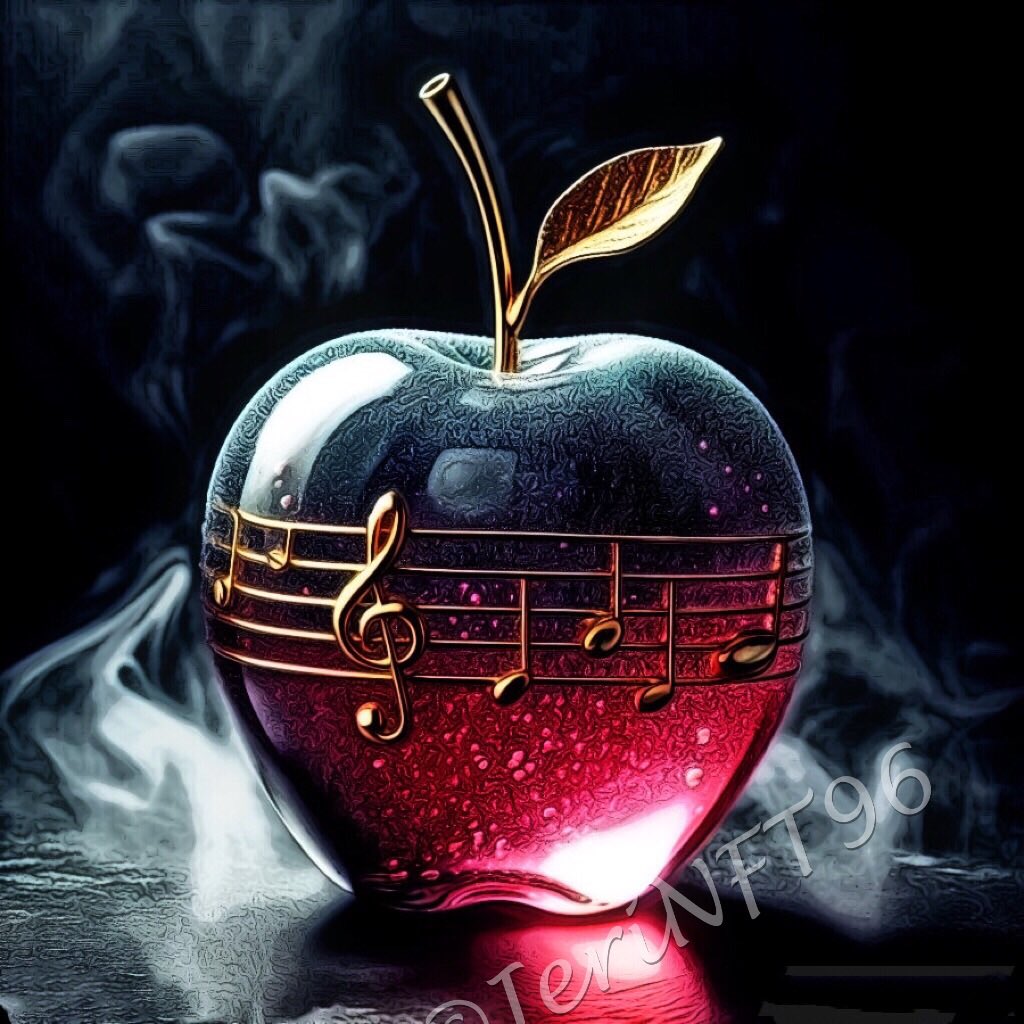 🎶🍎🤍 NEW MINT 🤍🍎🎶

 “Mela di Vetro Concerto”

🤍 1/1 Edition 

🤍 7 #tezos 

#SupportEachOthers #TezosArt #NFTMarketplace #GlassApple 
🔗 objkt.com/tokens/KT1MsGs…