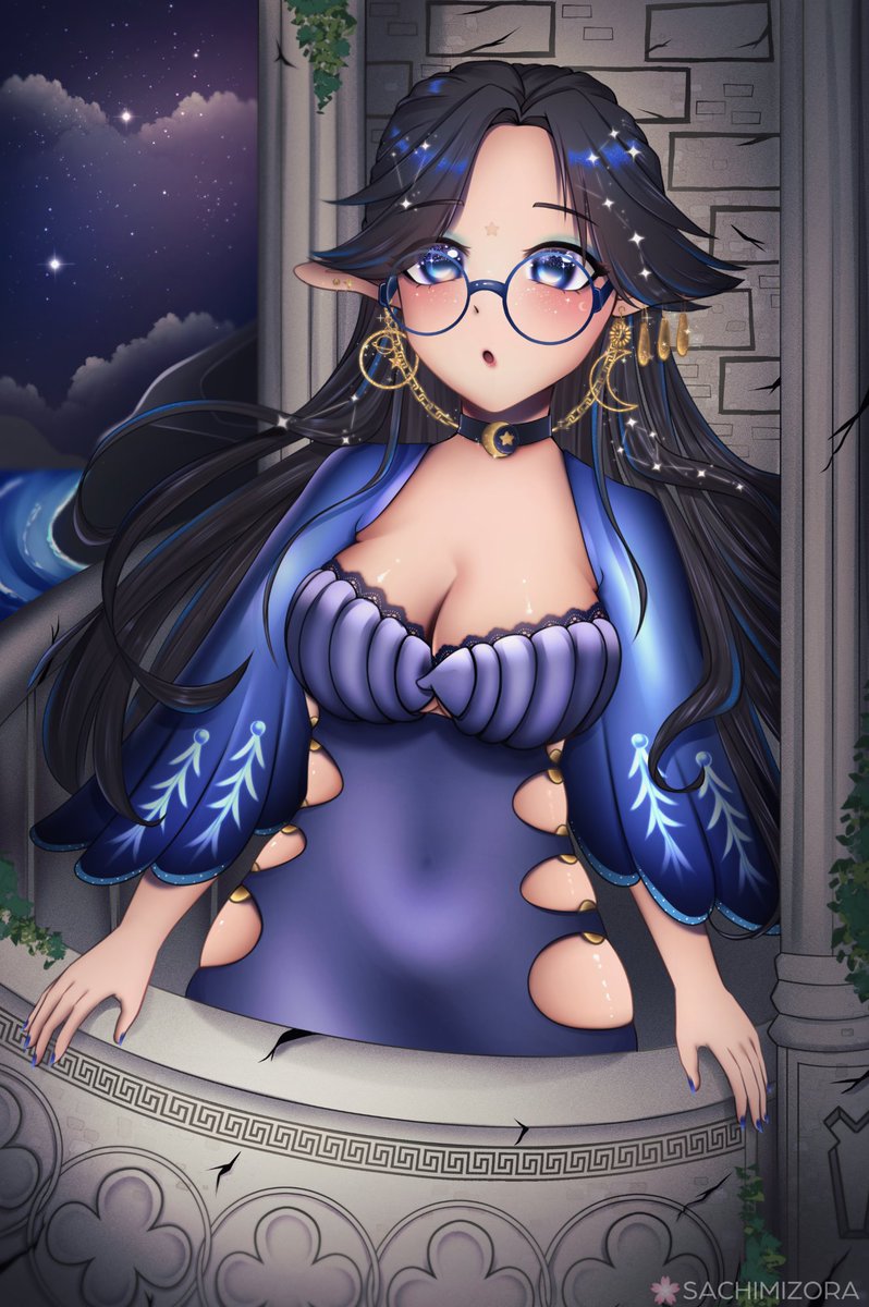 SachiMizora's tweet image. ⋆⭒˚.⋆ 𝑔𝒶𝓏𝑒 𝓊𝓅𝑜𝓃 𝓉𝒽𝑒 𝓈𝓉𝒶𝓇𝓈 ⋆⭒˚.⋆

commission for @lunabluerose171 #vtuber #illustration