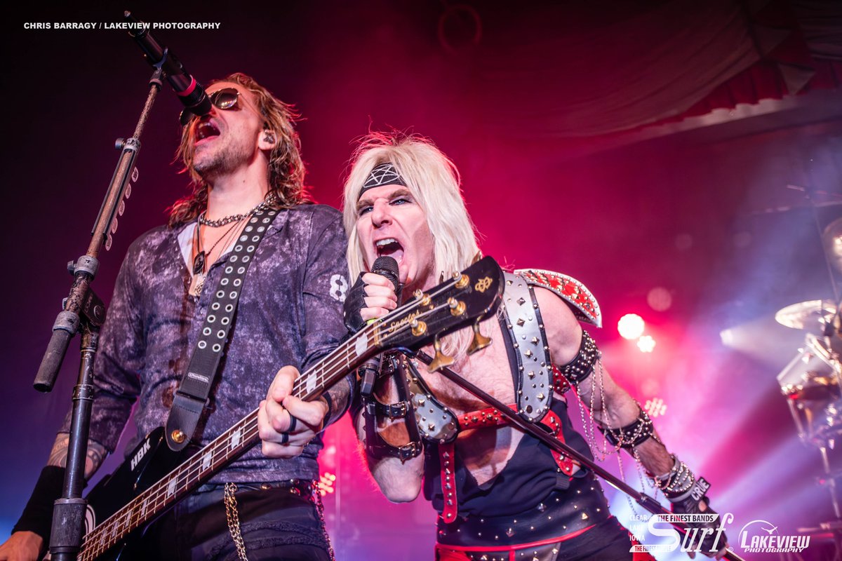 ChrisBarragy's tweet photo. A few shots from Hairball at the Surf Ballroom &amp; Museum last night! https://t.co/qgmAeNHXRG
