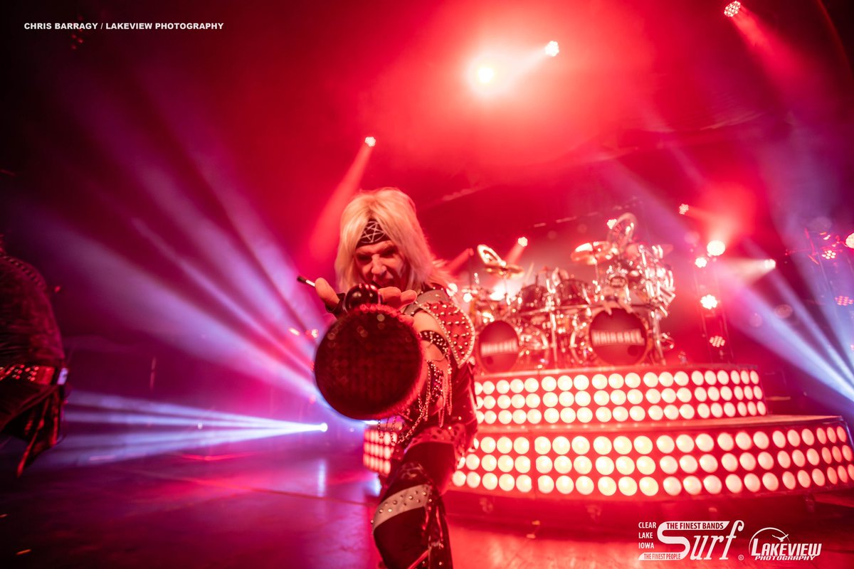 ChrisBarragy's tweet photo. A few shots from Hairball at the Surf Ballroom &amp; Museum last night! https://t.co/qgmAeNHXRG