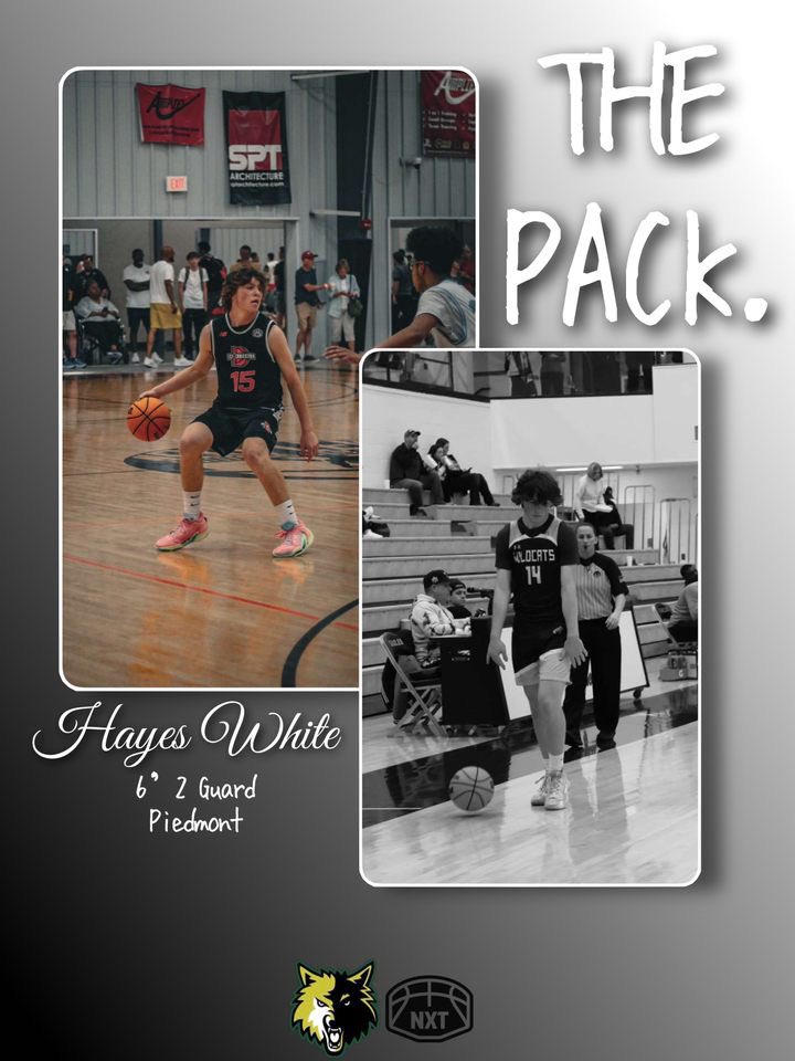 Another key addition to the 2026 Wolfpack OKC is Hayes White of Piedmont HS. Big time playmaker!