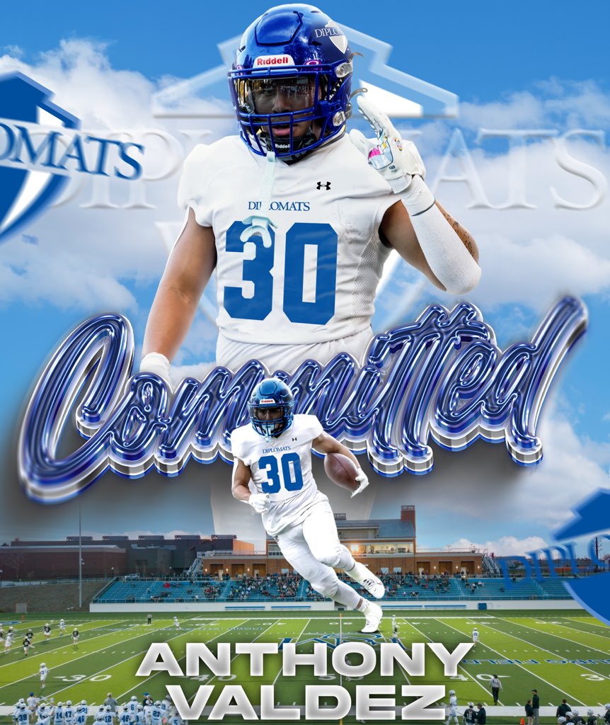 Anthony Valdez (@anthonyvaldez30) on Twitter photo 1000% Committed!! Go Dips!🛡️🔵
Grateful for the opportunity to continue my academic & athletic career. Lets Work!!
<a href="/Coach_Blu/">Tom Blumenauer</a> <a href="/Coach_Simm516/">Coach Simm</a> <a href="/creno7/">Chris Reno</a> 1000% Committed!! Go Dips!🛡️🔵
Grateful for the opportunity to continue my academic & athletic career. Lets Work!!
<a href="/Coach_Blu/">Tom Blumenauer</a> <a href="/Coach_Simm516/">Coach Simm</a> <a href="/creno7/">Chris Reno</a>