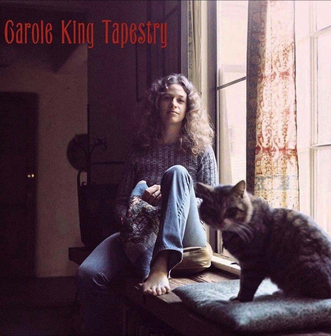 53 years ago, February 10, 1971, @Carole_King released her #great album Tapestry! It won #4 #Grammys including #AlbumOfTheYear  and #SongOfTheYear #YouveGotAFriend Happy #53rdAnnivesary to the #album #Tapestry #CaroleKing 🎉 🎶 ❤️
