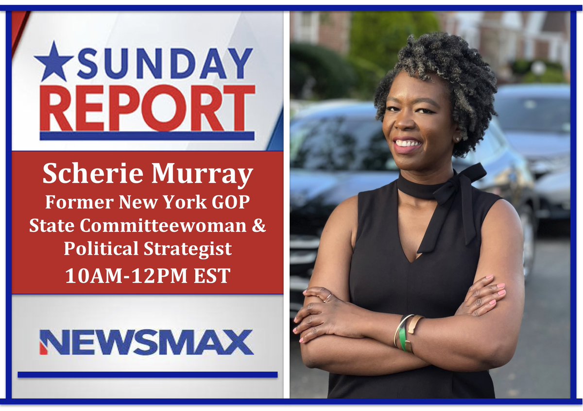 Join me on the Sunday Report with @Glasgow_Jon this Sunday 10am-12pm est @Newsmax. We will be discussing the DOJ’s report on Biden’s cognitive decline; can he run the country 🇺🇸 for four more years? The immigration crisis & the impeachment of Mayorkas. You don’t want to miss it!