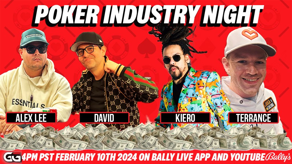 KieroLovesYou's tweet photo. POKER INDUSTRY NIGHT WITH @ballylivepoker @pokerorg @pokernews @cardplayermagazine @theabsolutenuts @worldpokertour and more
A fun 5/5 game thatโs off the rails and loads of fun tune in! Live today at 4pm
#poker #livestream #gg #ggpoker #kierolovesyou #absolutenuts #pokerorg #pokernews #wpt #cardplayer
https://t.co/6Ao82C7cHr