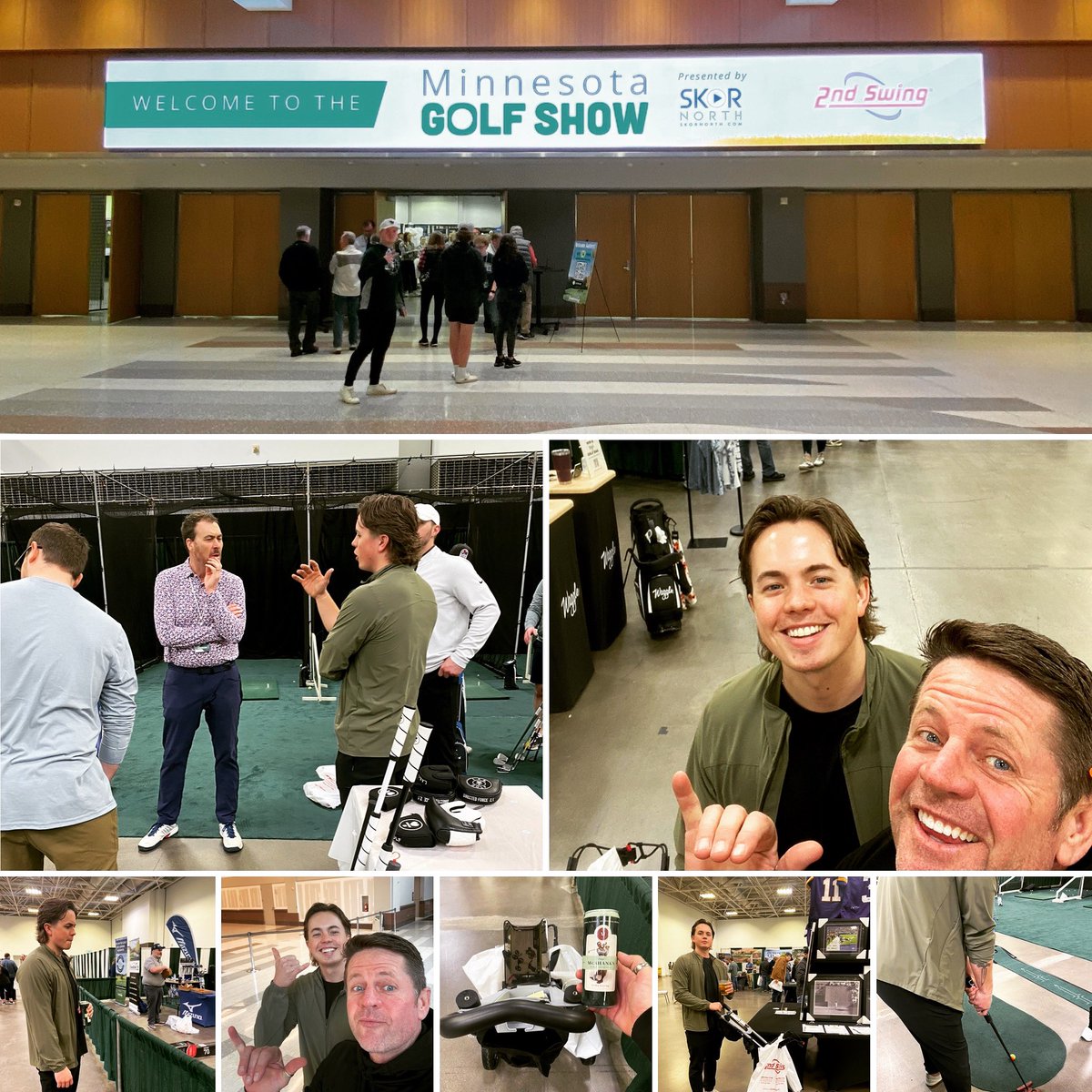 baum1319's tweet photo. Hanging with Nels and checking out the latest in golf merch. Great day. https://t.co/ZdJwCwajB0