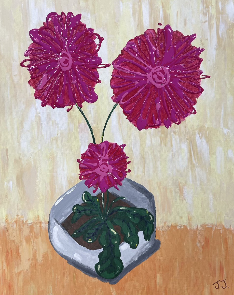 Retirement is continuing to treat me well. I’ve been focusing on self-care and have found art to occupy my time. You can see my stuff at @jjones_artist on Instagram