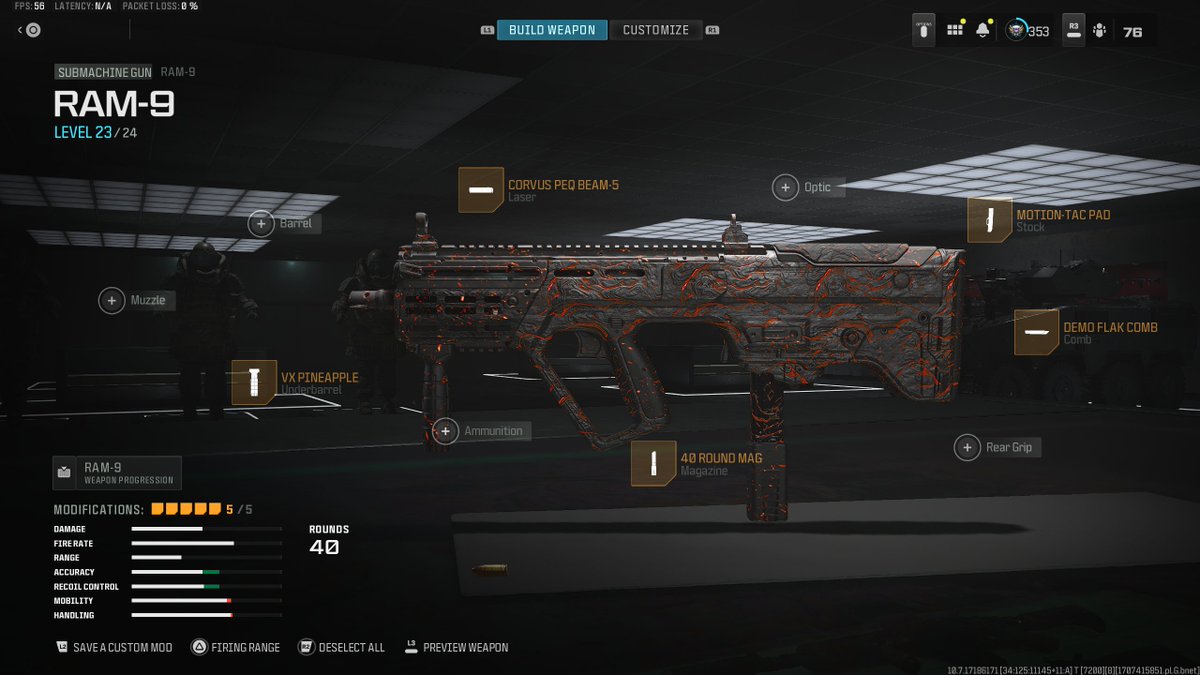 Ebatez_'s tweet image. 👑 RAM-9 TAC STANCE BUILD 👑

Dropped 35 on #FortunesKeep with this class, try it out! #MW3 #Warzone