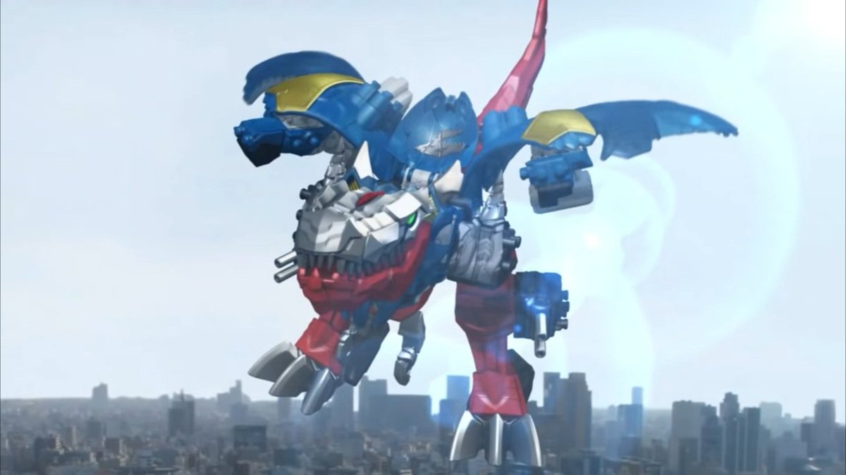 PascalMulokozi2's tweet photo. Combined Zords in Dino Fury:
#PowerRangers #DinoFury #PowerRangersDinoFury #PRDF #PowerRangersCosmicFury #PRCF #CosmicFury #Hasbro #RangerNation #Tokusatsu #SuperSentai https://t.co/3yw3RvPNI0