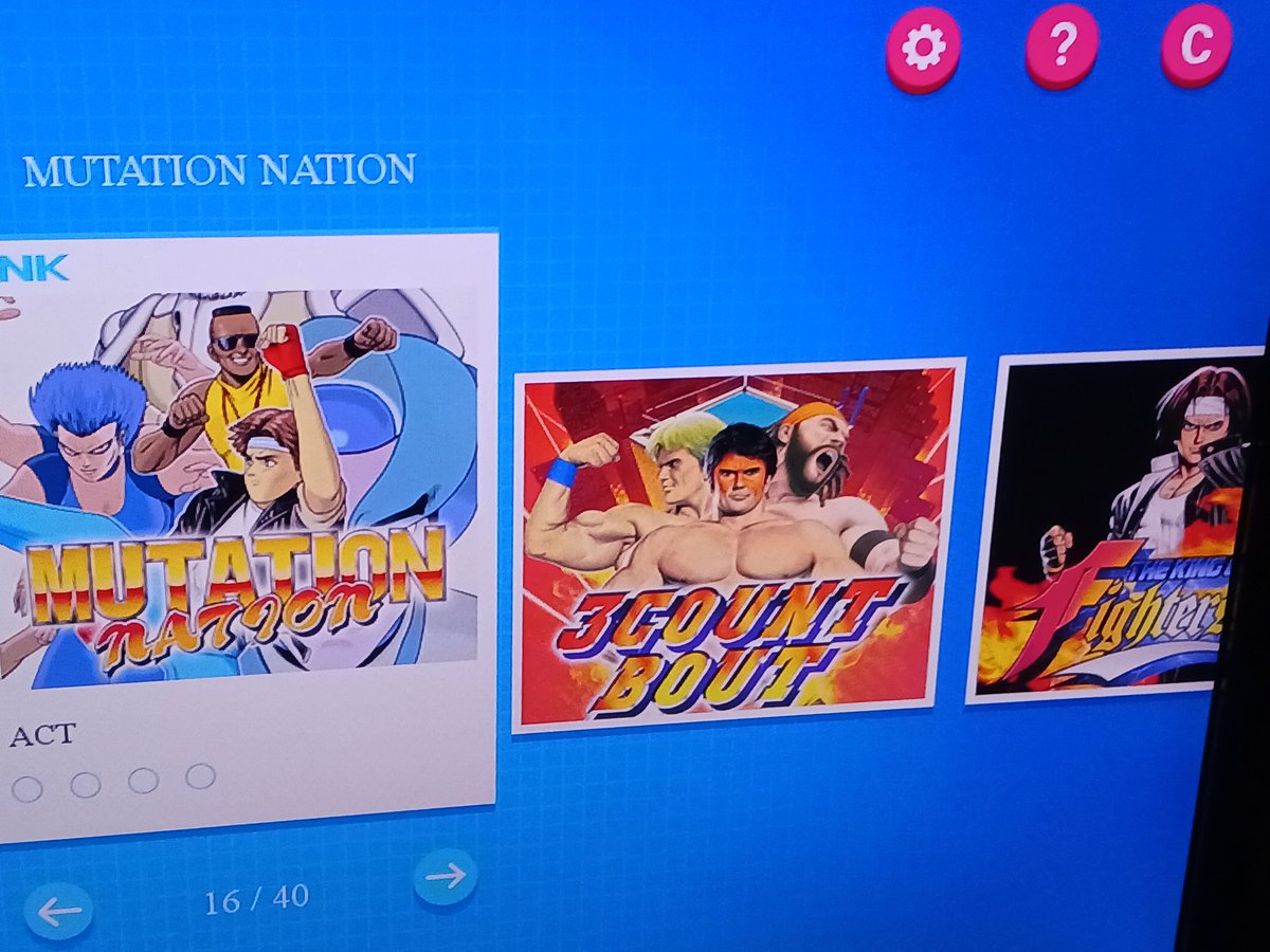 yamaJadeJoy's tweet image. おはミューティーション・ネイション😆✨☀️海外版ミニに収録になります👊ガイドにも これは爽快で遊びやすいとの事で期待が✊‼️異形達との戦い…京っぽいというかそのまんまに近いキャラがジワる #ネオジオミニ #インターナショナル #MUTATIONNATION