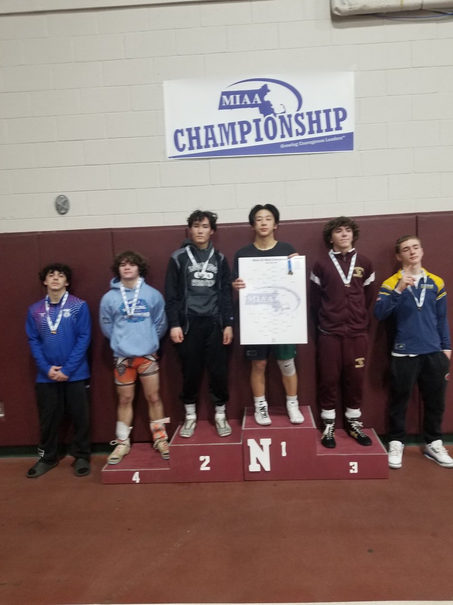 Congratulations to the the MIAA Wrestling Division II West Champions! Great job by all the athletes!! <a href="/Napa13/">Phil Napolitano</a> <a href="/MIAA033/">MIAA</a>