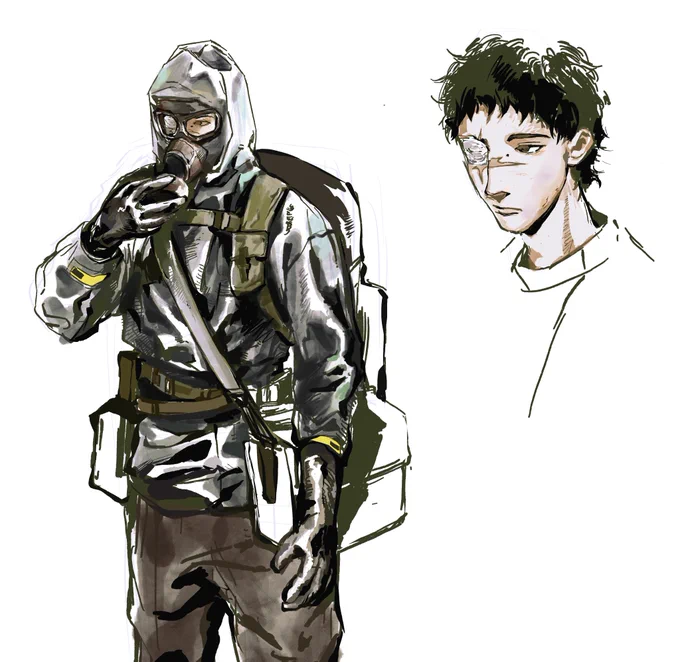 Zeno#oc #owncharacter #characterdesign #银湖之底 #illustrationartists 