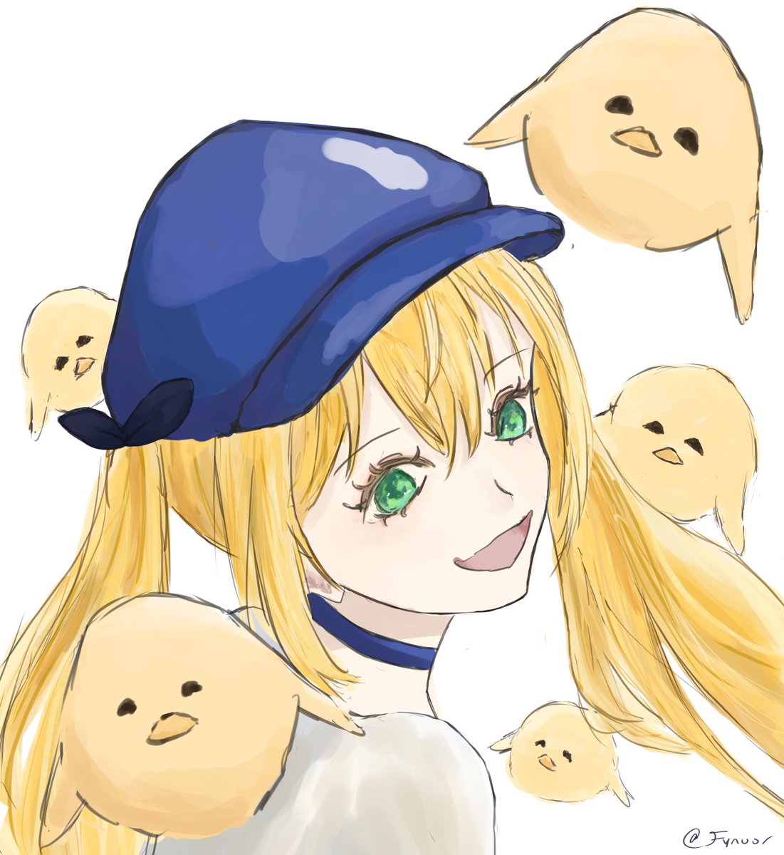 fynuor's tweet photo. 🐣 #DokiGallery https://t.co/a5d6b7EdPT