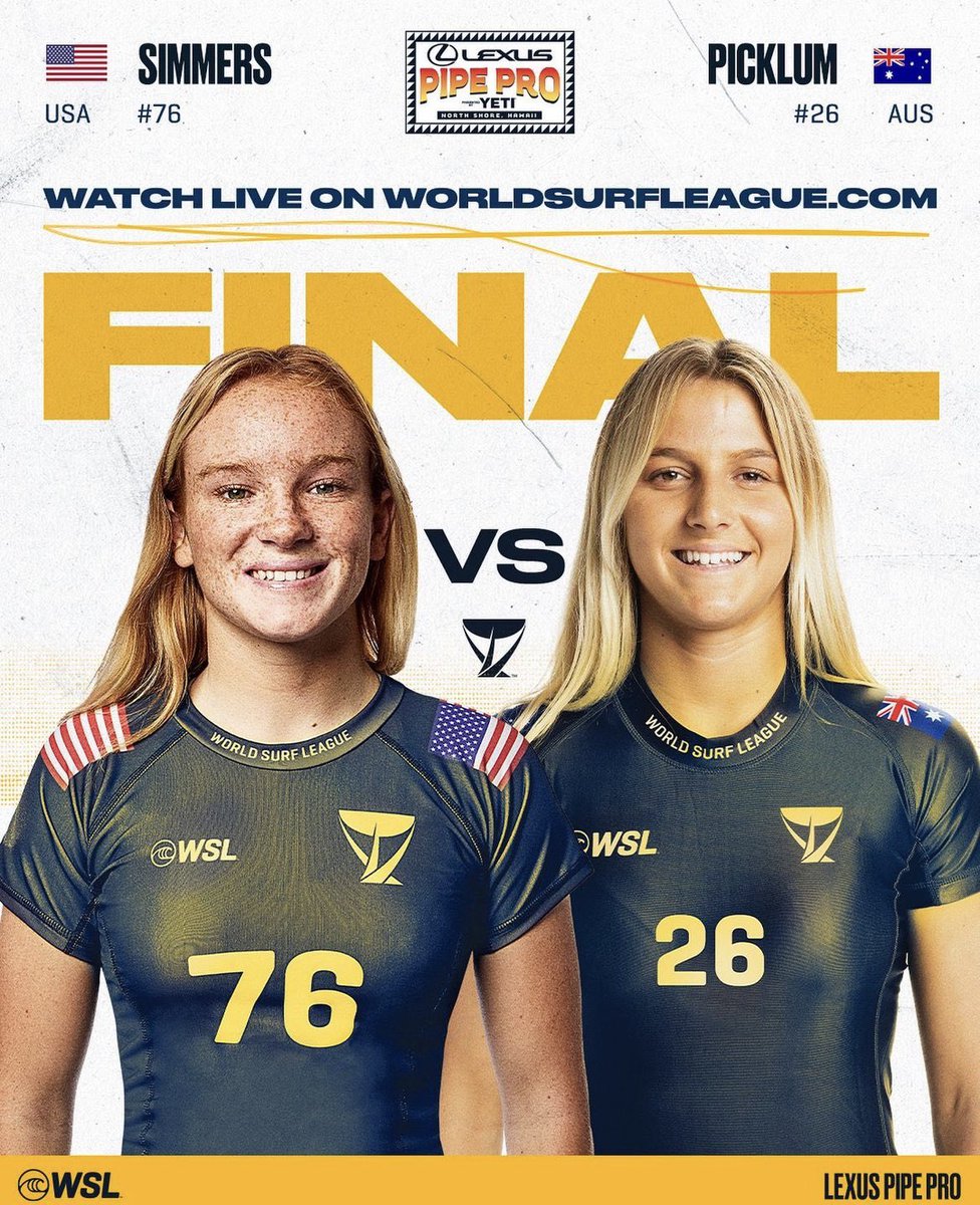 WSLBrasil's tweet photo. FINAL FEMININA NA ÁGUA! 🏄♀️ QUEM LEVA ESSA? 🤔
📺 #LexusPipePro | https://t.co/q8LmLw9vZF https://t.co/VC5Bbo6ZBv