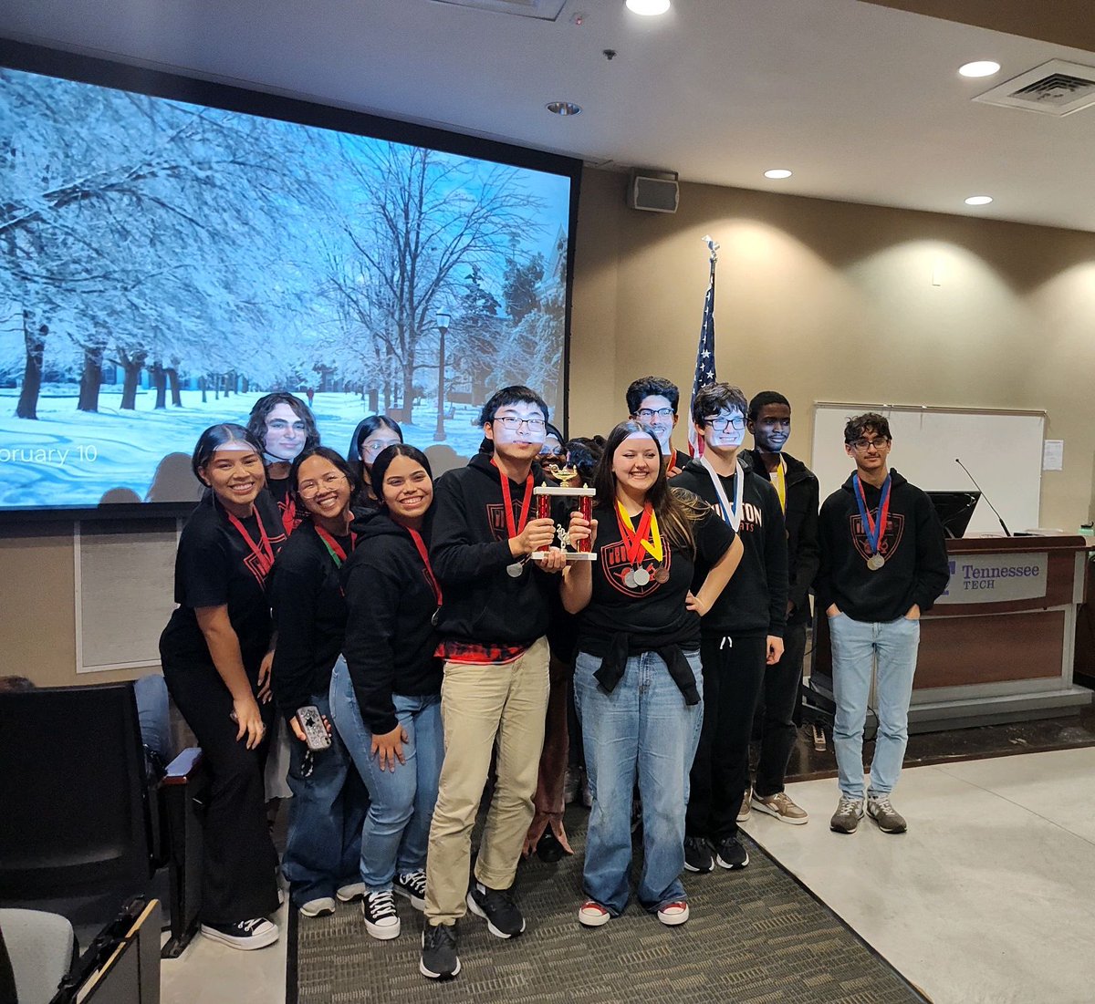 Congratulations to our Overton Science Olympiad team for placing 2nd 🥈 in their region at today’s competition @TennesseeTech! 

The team has now advanced to the state competition in April. Congratulations team!