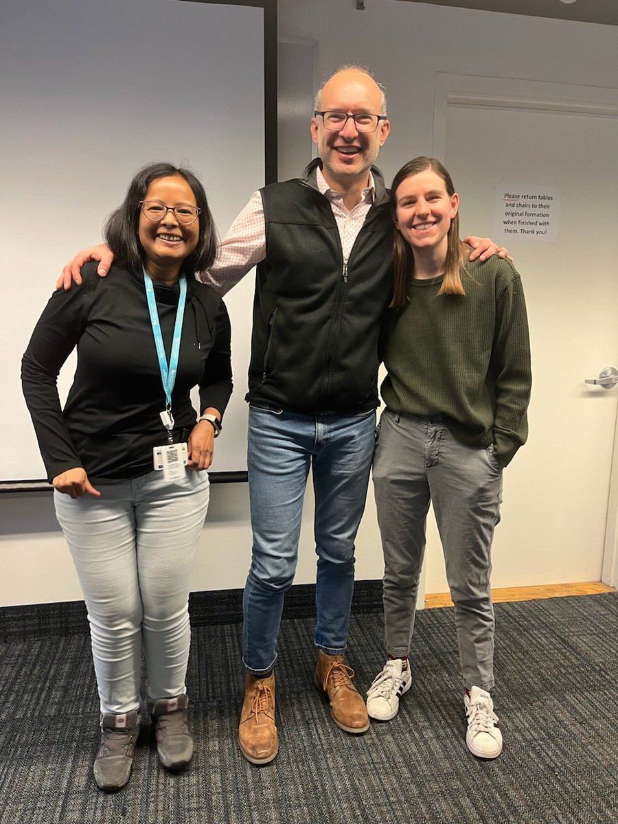 Koutmos Lab (@koutmoslab) on Twitter photo Markos visited UPenn this week and met up with not one, but *two* lab alumni! π€© Leena (left) is now a research scientist in the <a href="/SgourakisLab/">SgourakisLab</a>, and Shayna (right) is now a grad student at <a href="/BMBGGUPENN/">BBCB Graduate Group</a>! Markos visited UPenn this week and met up with not one, but *two* lab alumni! π€© Leena (left) is now a research scientist in the <a href="/SgourakisLab/">SgourakisLab</a>, and Shayna (right) is now a grad student at <a href="/BMBGGUPENN/">BBCB Graduate Group</a>!