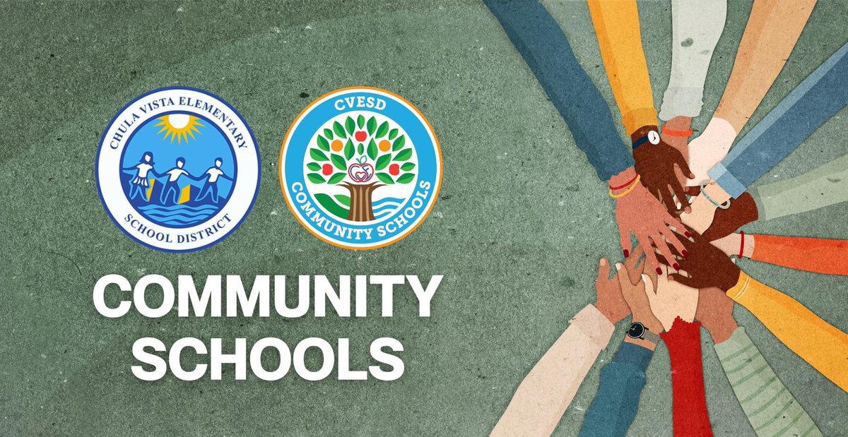 #CVESD and Chula Vista Educators are thrilled to announce the expansion of our Community Schools Program to four more school sites. The new sites include Loma Verde, Los Altos, Lilian J. Rice, and Fred H. Rohr Elementary. For more information, visit tinyurl.com/3nkwpnrh.