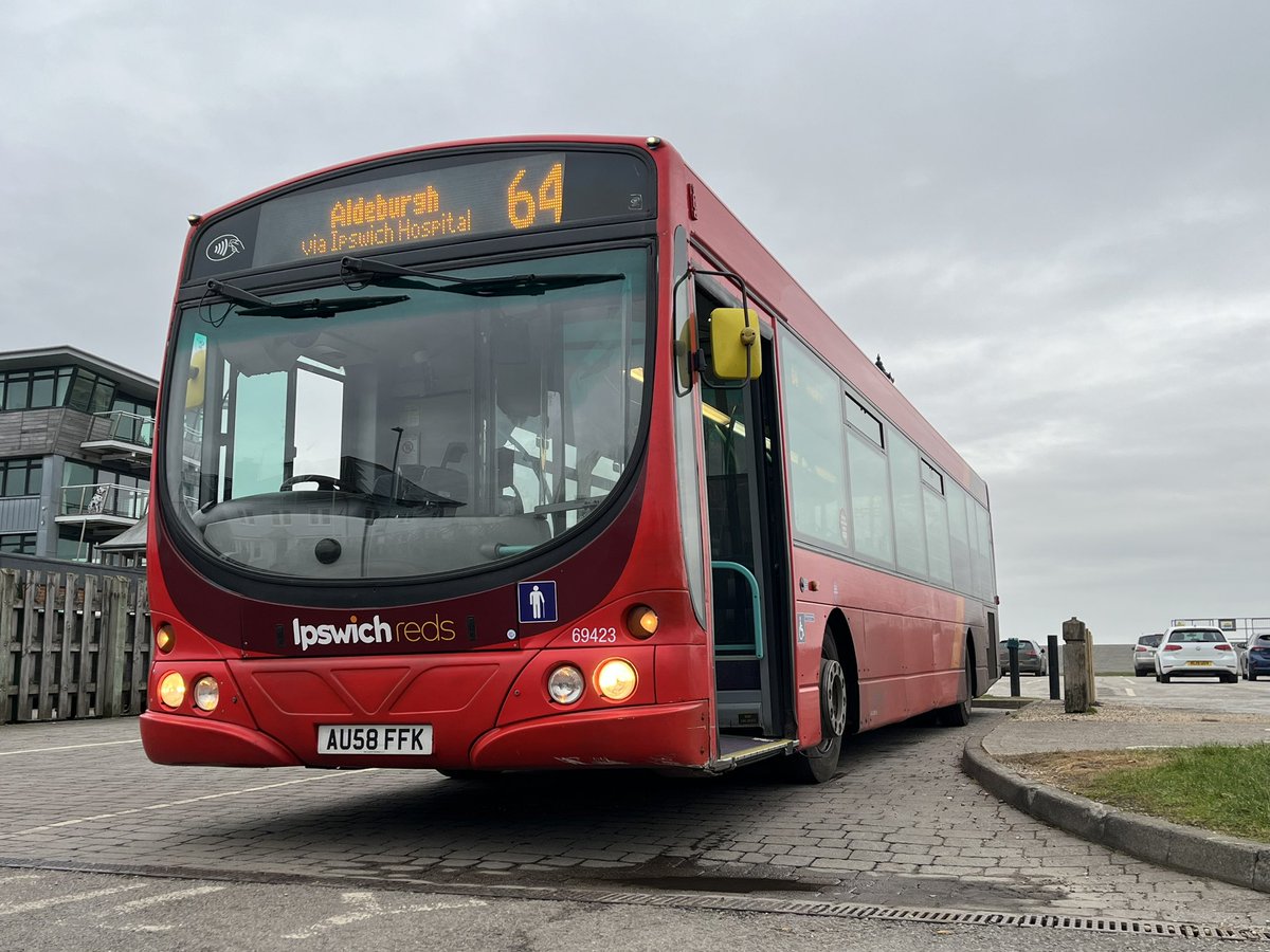 I’ve finally gone and earned myself a day off, got the thrill of driving 69423 to Aldeburgh this afternoon, little quickie!