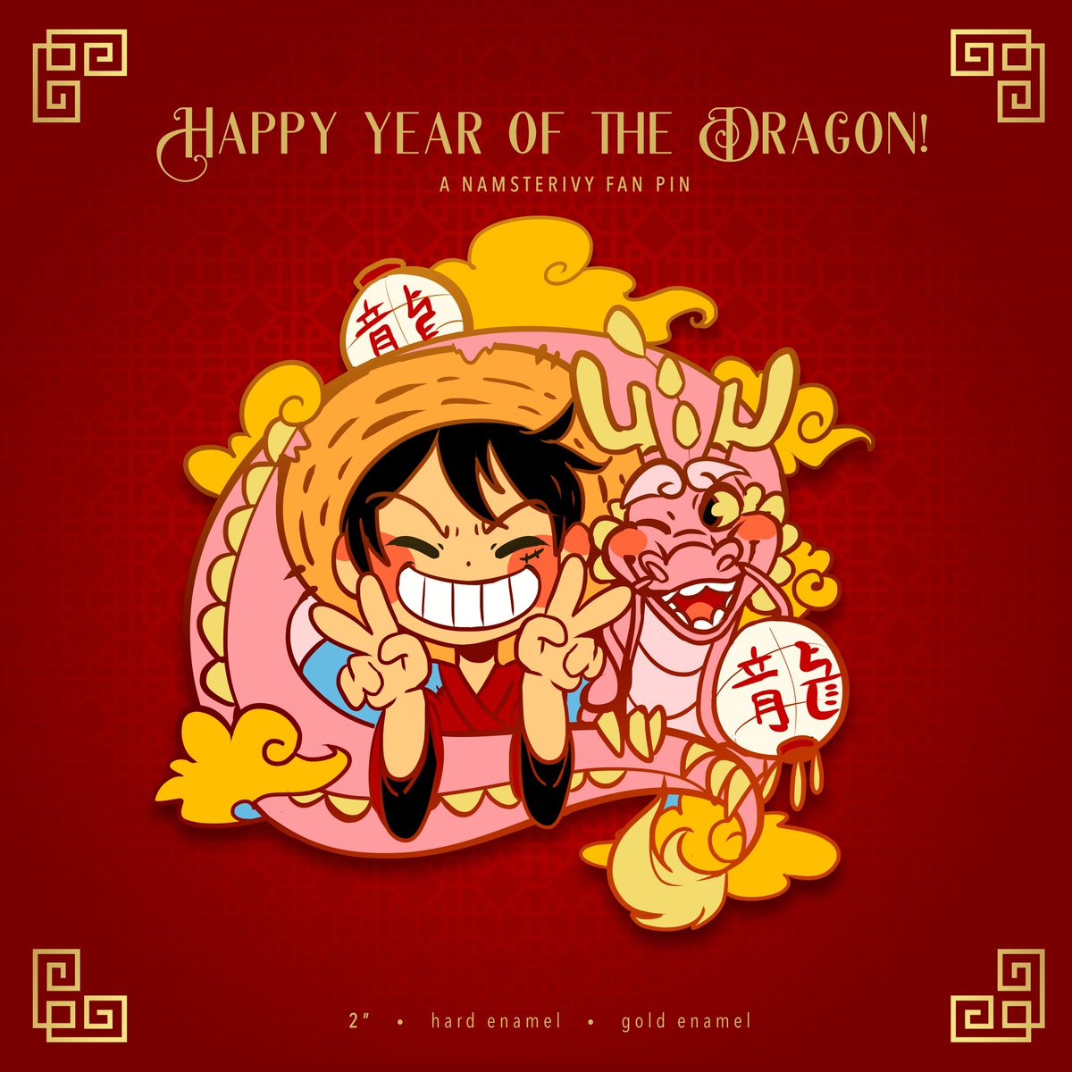 NamelessAnami's tweet photo. β¨π² #LUFFY & #MOMO!! A #YearofDragon pin is up for pre-order!
LINKS DOWN BELOW!β¬οΈβ¬οΈβ¬οΈ
They'll be available until March 5th or until they sell out!
DETAILS!
-2"
-Hard Enamel
-Gold Plating
-$22!
#OnePiece #OPmerch #OPfanmerch #monkeydluffy https://t.co/4TujNyVZUm