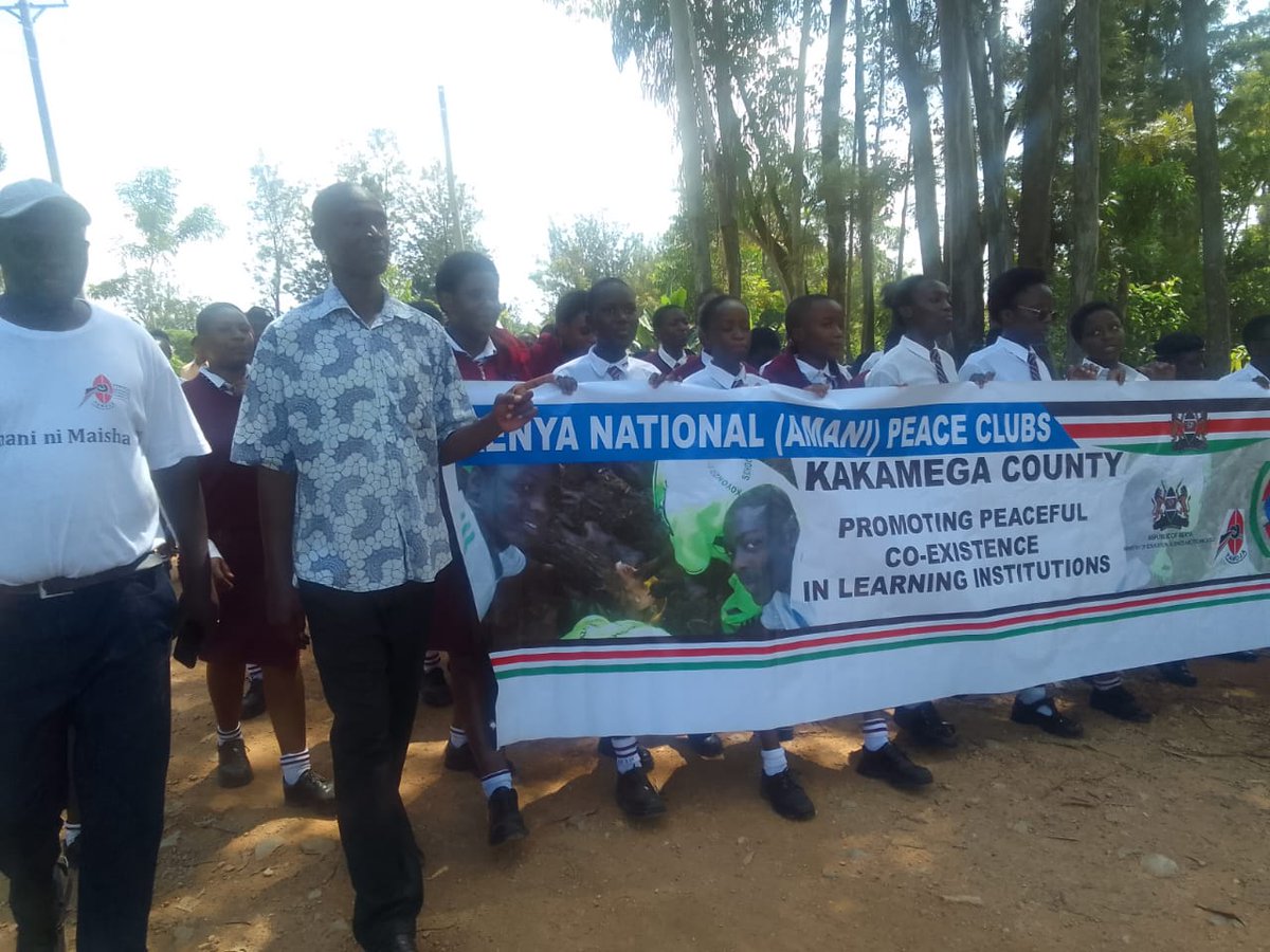 CoPK was pleased to be part of Peace Clubs Walk in Kakamega County. In line with our vision towards a secure ,peaceful and stable communities- the Amani Walk was geared towards building cohesion among learners.