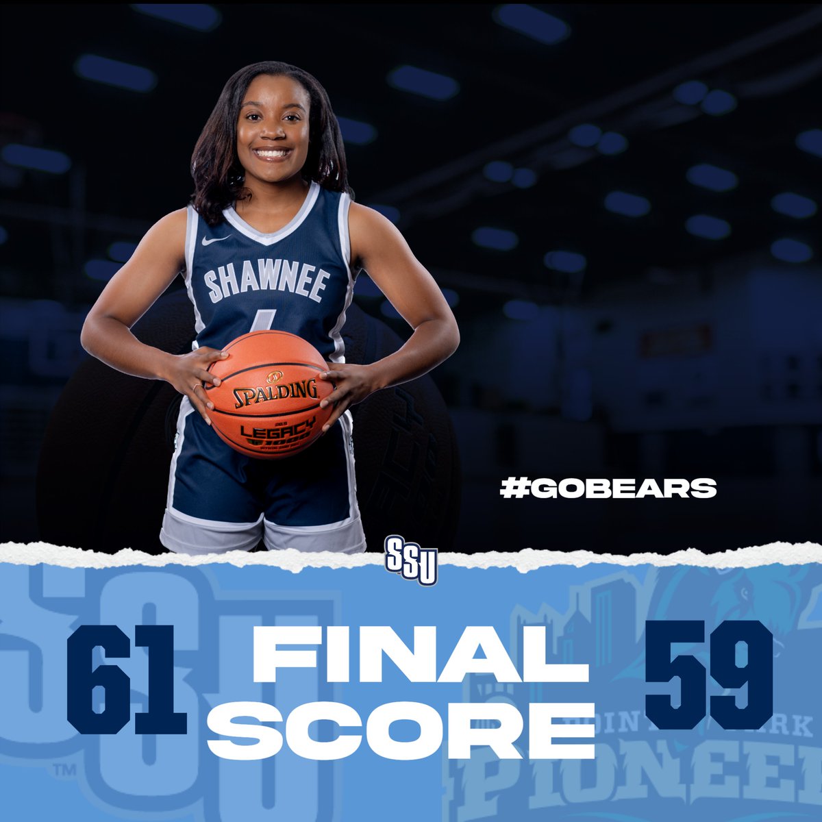 SSUBears's tweet photo. Gritty win!

#GoBears https://t.co/qF23nmaxB9