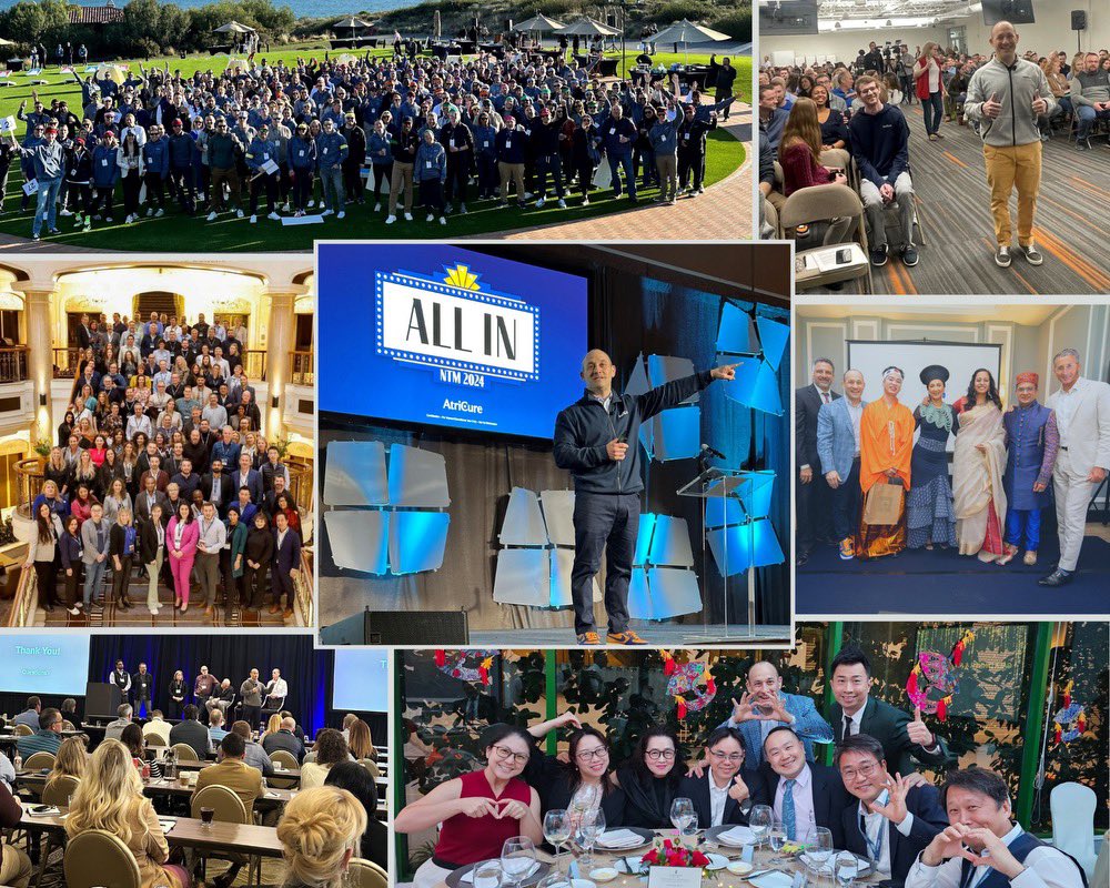 AtriCureCEO's tweet photo. The start of 2024 has been remarkable as I joined our teams and partners across the world to celebrate record growth, new products, groundbreaking clinical trials, workplace awards, expanding markets, and our people — who are the best in the business! #ThisIsAtriCure https://t.co/Km5gmSv8Cz