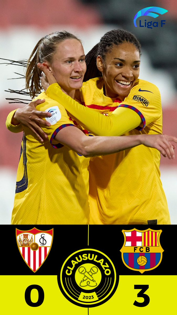 El_Clausulazo's tweet photo. 💥 El Barça, bestia negra del Sevilla
❌ Las andaluzas han perdido todos los partidos contra el Barça esta temporada.
🪐 Graham Hansen sigue siendo de otro planeta. La noruega suma otro partido marcando, y ya lleva 20 goles.
#fcbfem #sevillafem #ligaf https://t.co/hH69iAdtQc