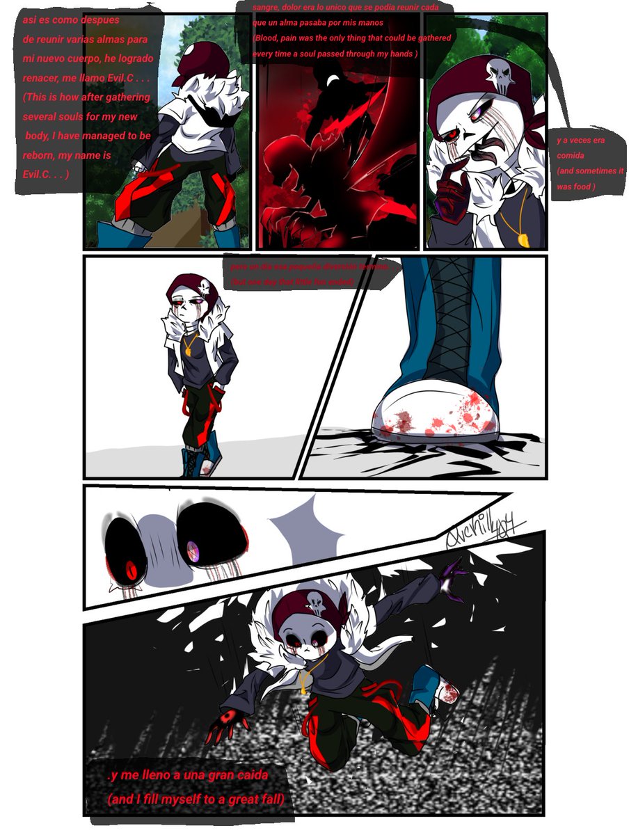 0verKill404's tweet image. Parte 41 y 42 comic !!
The Red Apple

El final viene 

#comic #EvilC #undertale #theRedApple