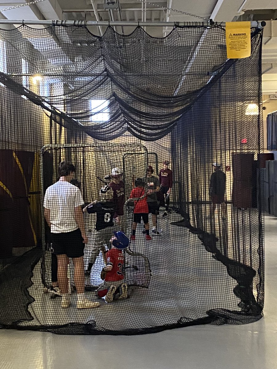 Outstanding preseason youth camp today full future NA baseball players! The kids had fun and even got to get some work in outside! Great job by coach Travis Lester organizing and executing