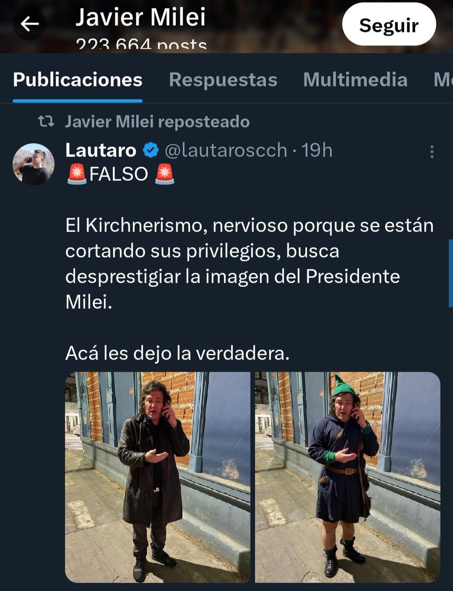 Cómo vas a salir a desmentir que no sos un Presiduende, hermano. Eso es exactamente lo primero que haría un Presiduende.