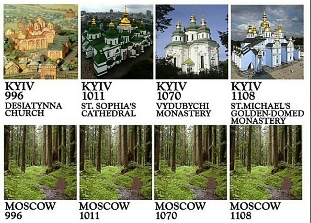 OMarkarova's tweet photo. Putin is not only a terrorist/war criminal with arrest warrant from ICC, but clearly missed all history classes. Do not listen to propaganda&amp;lies from hitler of our times. If interested please read great short course or any of many true history books. or at least look at pics👇🏼 https://t.co/Ar9wgpZVjY