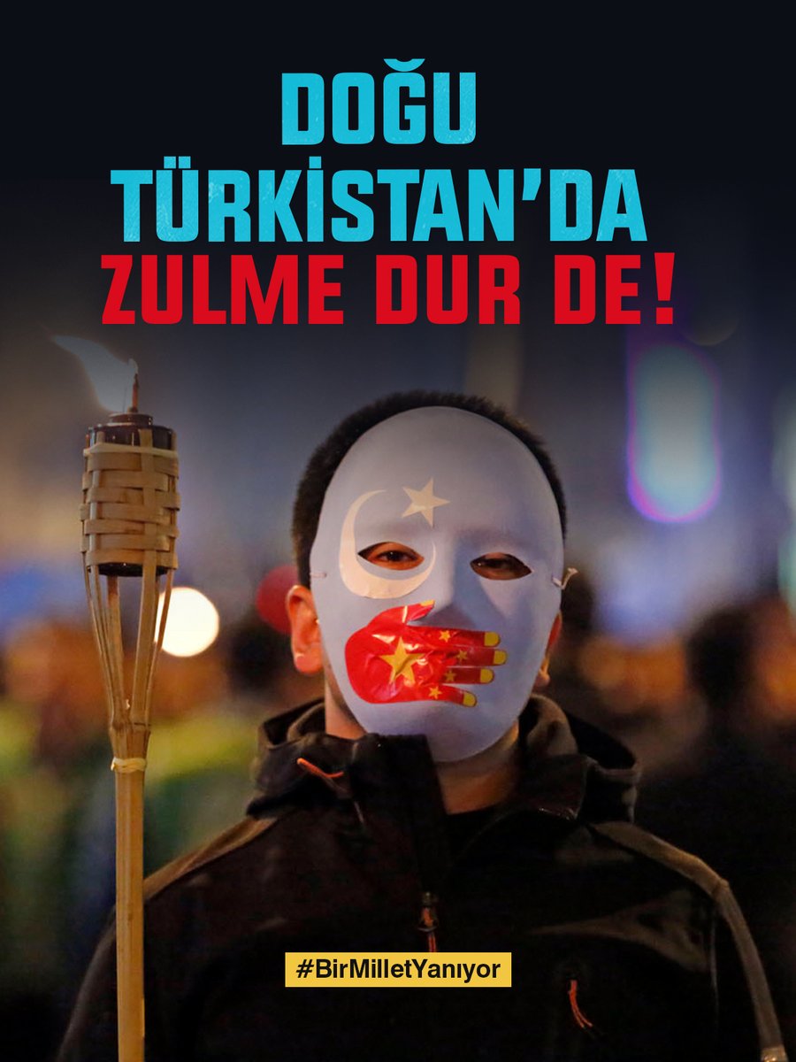 Doğu Türkistanlı Kardeşlerimizi,
Unutmayalım, Unutturmayalım...
#UyghurGenocide