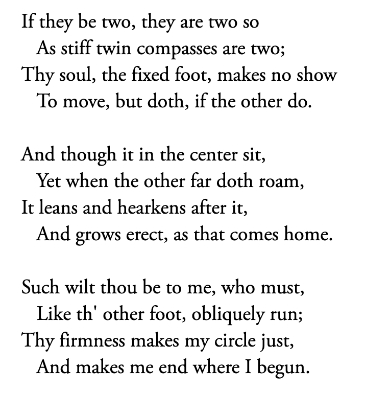 theohonohan's tweet image. John Donne #compasses poetryfoundation.org/poems/44131/a-…