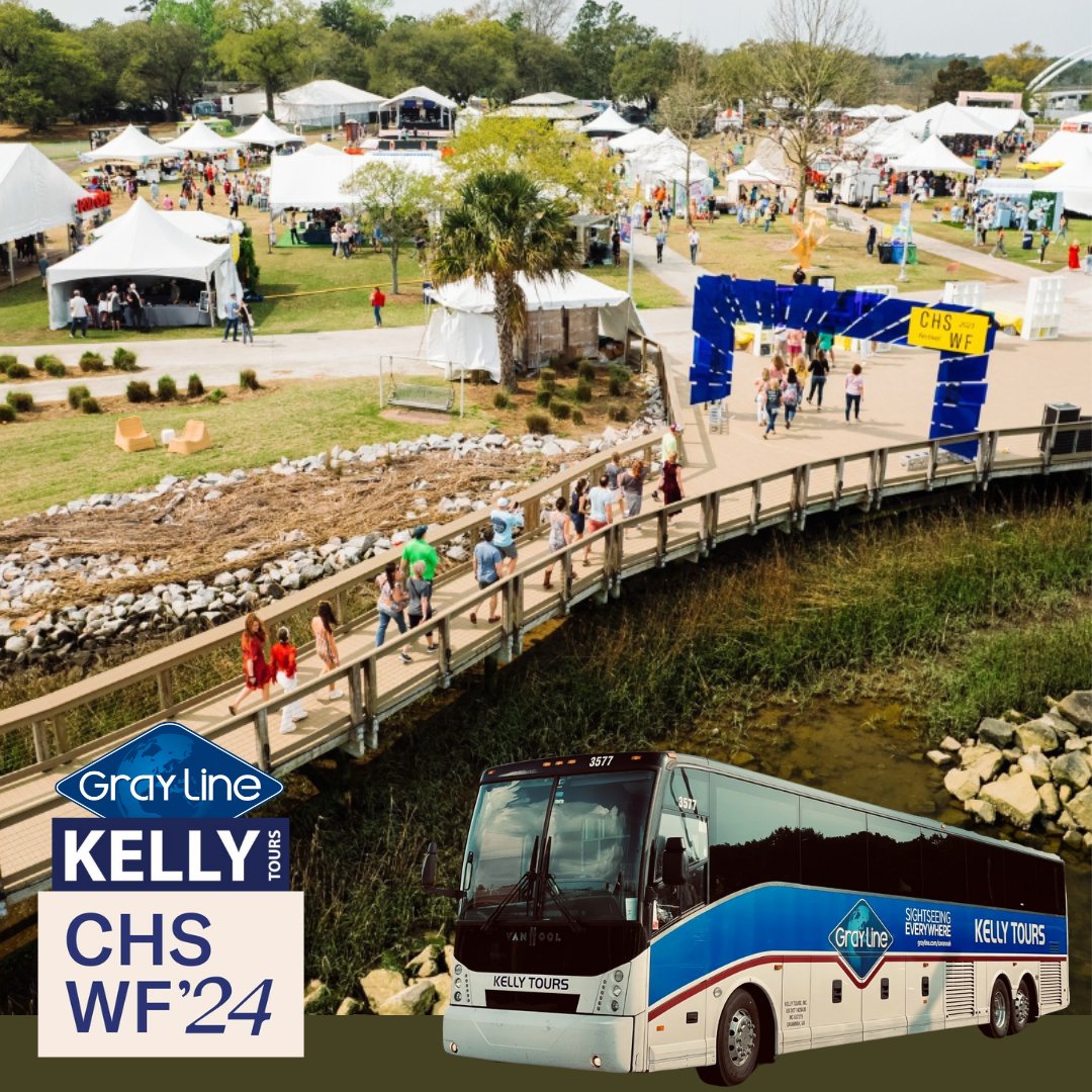 kellytoursinc's tweet image. We are excited to be providing charter transportation during the 2024 Charleston Wine + Food Festival!

Celebrating the renowned culinary culture of the Lowcountry and Charleston, SC ➡️➡️ March 6-10, 2024 🦪🍷

Photo by: @chswineandfood

#shuttleservices #kellytours