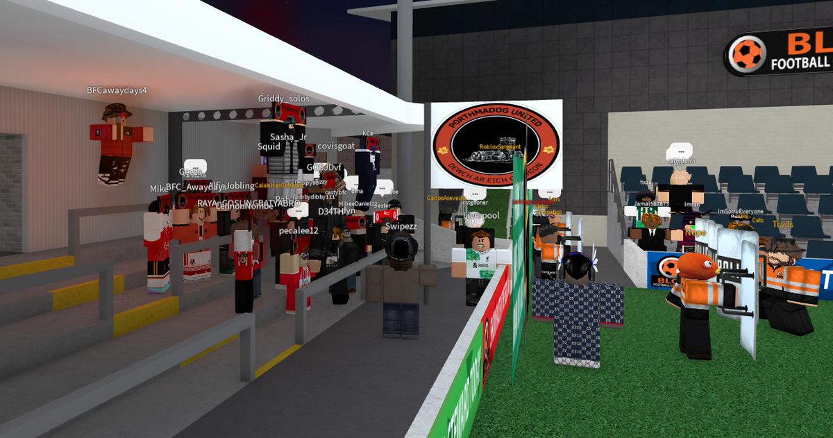 bfcONROBLOX's tweet image. Well well well! Galling v Porth is about to begin! Thoughts? 

#porthmydog 

#bfc 

#galling