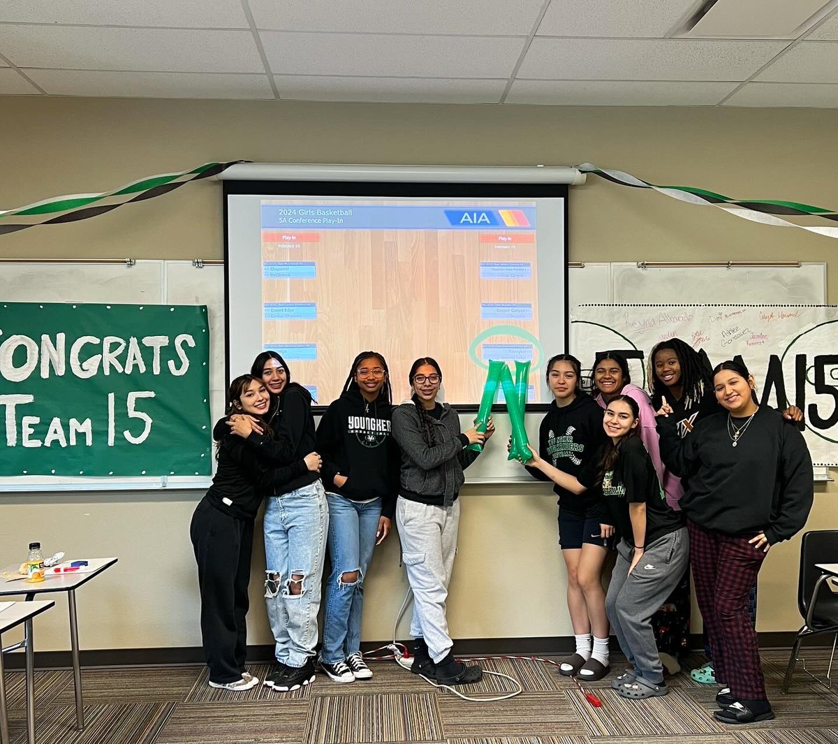 youngkerbball's tweet photo. Ticket punched to the post-season! So proud of these kids.

We head to Tucson on Thursday to play Ironwood Ridge for our play-in game.

GO RIDERS!! 🐎 https://t.co/PJNEUaWXjY