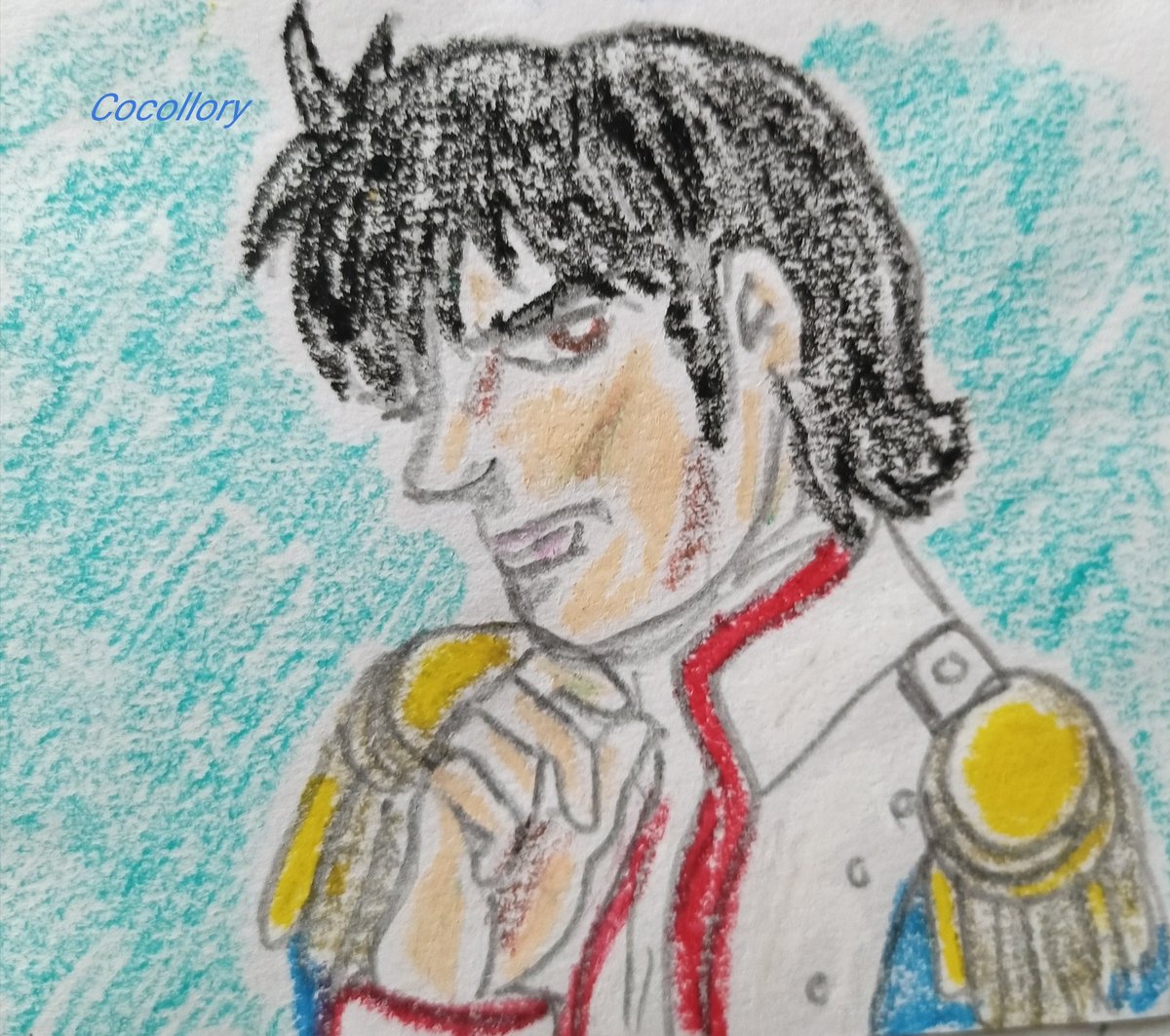 JCocollory's tweet photo. Alain de Soissons (Berubara)
#theroseofversailles #larosadeversalles #ladyoscar #berubara #theroseofversailles #ikedariyoko #year24group #alaindesoissons #crayola #crayon https://t.co/ZOjj8dHt3t