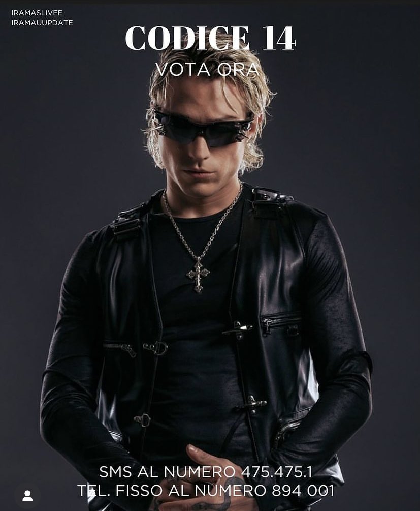 iramaslive's tweet photo. CODICE 14. VOTA ORA. https://t.co/3wQC442EpN