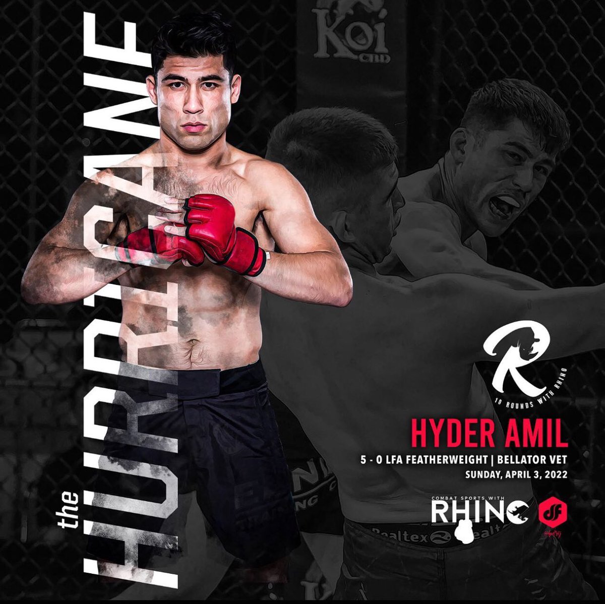 ComSportswRhino's tweet photo. Best of skill at #UFCVegas86 to Devin, Fernie & Hyder today! Artwork by @davefretz 🔥🔥🔥 #MMATwitter #CSWR #RhinoGang 🦏 https://t.co/dJzHWErO1U