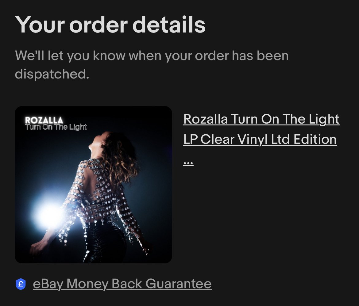 OMG! So excited for this @rozallab 😅#TurnOnTheLight 😅🥳🥳💃🏼🪩🕺🏽 @Energise 
Secured my copy! Whoop! 🥳🥳✨

ebay.co.uk/str/energisere…