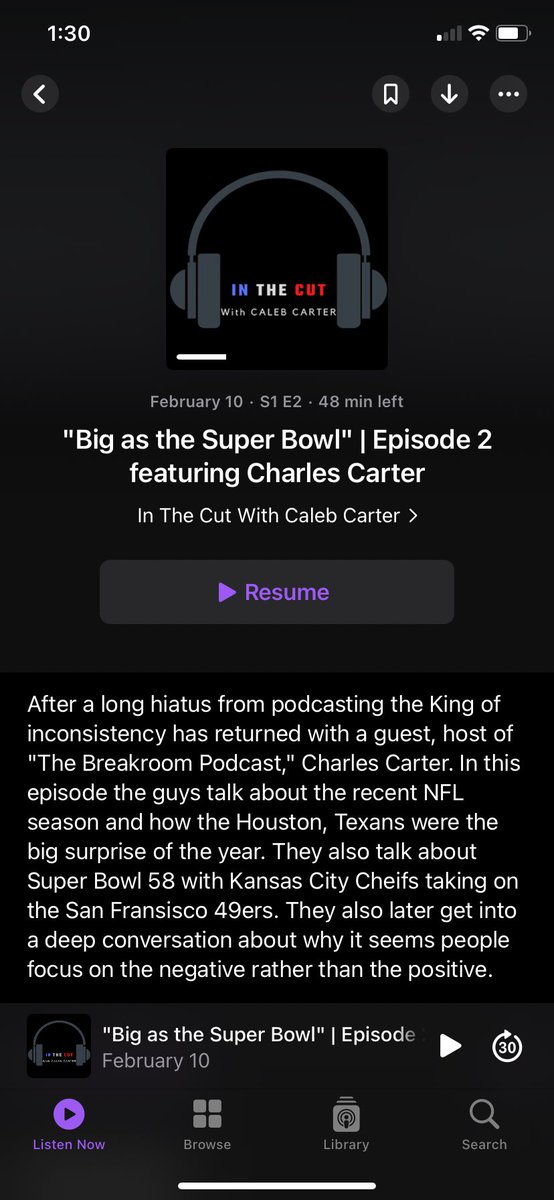 theinthecutshow's tweet photo. In the cut has finally returned with Episode 2 and it’s “Big as the Super Bowl” go check it out on all podcast platforms!!! https://t.co/xUEzd5vGjJ