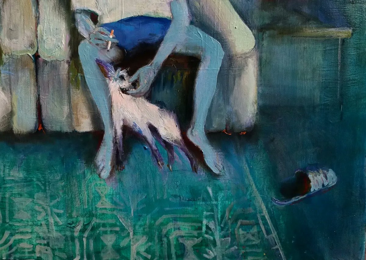 JinxXi08's tweet photo. 🐾
#dog #boy #blue #graffiti #acrylicpainting #oilpainting https://t.co/miqB46wbta