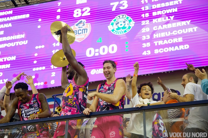 Pour son match de #carnaval, le #BCM s'impose avec la manière face à #Blois, 82 à 73 dans une ambiance de folie! @BCMBasket #basket #betclicelite