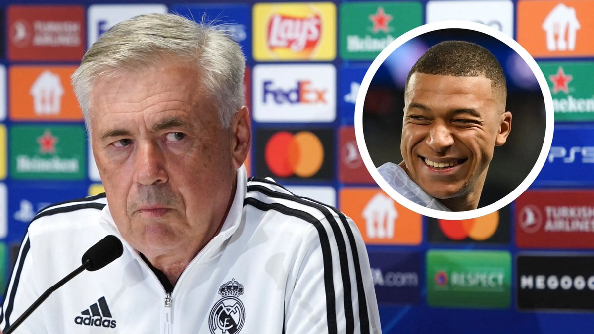 🚨⚪️ Ancelotti asked on Mbappé: “You keep asking me about a player who plays for another team”.

“We already have the best players in the world here”.

“In order: Vini Jr first, Bellingham second, Rodrygo third. Then Kroos, Valverde, Camavinga…”.