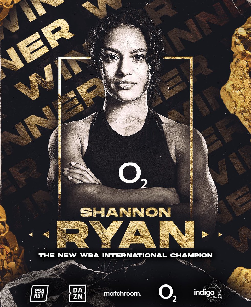 WHAT A BATTLE 🏆

Shannon Ryan shows grit and determination in London to capture the WBA International Super-flyweight title 🙌