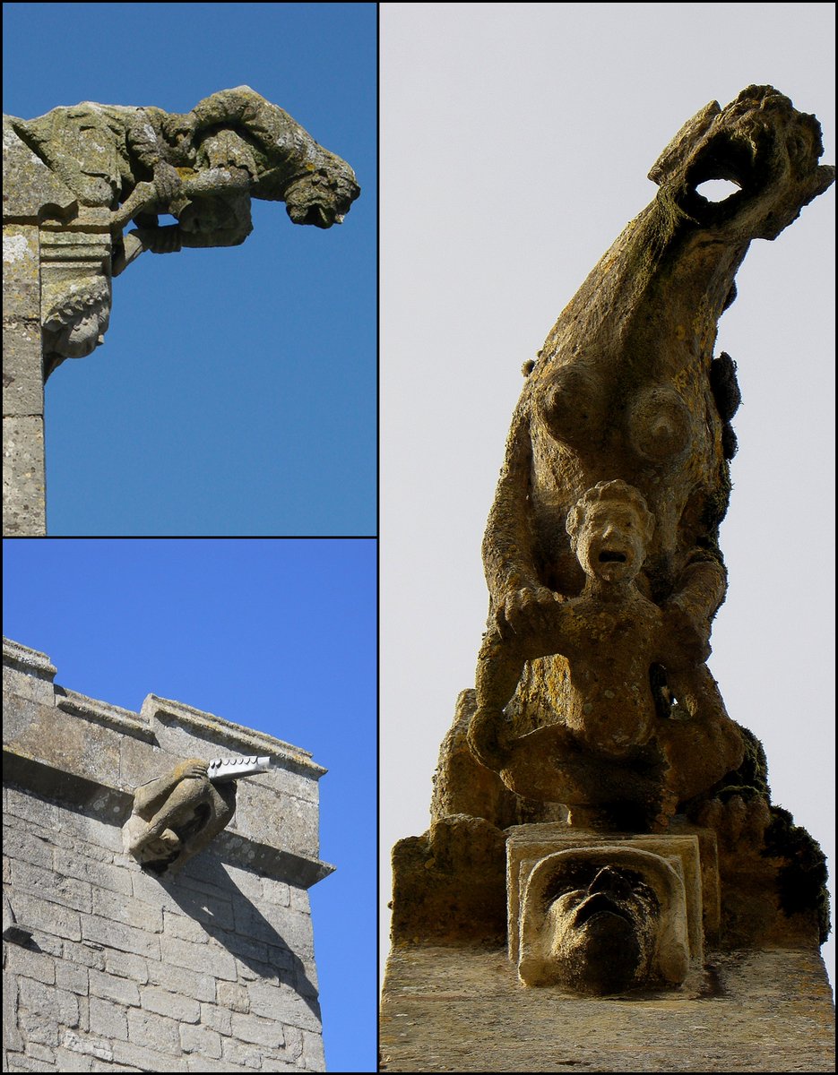 What was going on with Medieval gargoyles?