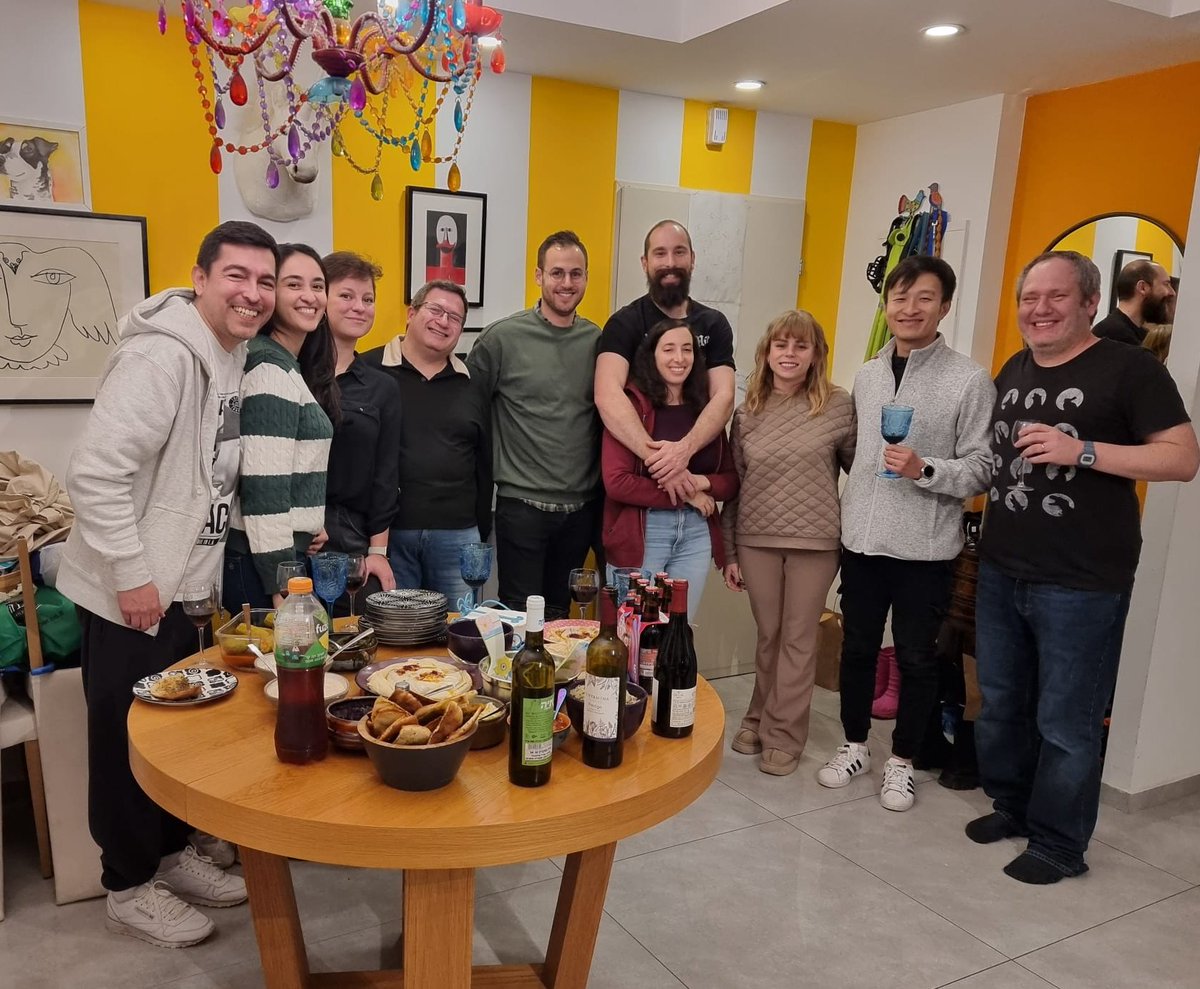 Yehu Moran (@yehumoran) on Twitter photo 1/2 Today we said goodbye to an amazing postdoc and a terrific human being, <a href="/joachimsurm/">Joachim Surm</a>. It's been a pleasure to have him as a team member for 5 years. His two most awesome papers are on the way (one of them was just accepted last week) and he participated in gazillion others. 1/2 Today we said goodbye to an amazing postdoc and a terrific human being, <a href="/joachimsurm/">Joachim Surm</a>. It's been a pleasure to have him as a team member for 5 years. His two most awesome papers are on the way (one of them was just accepted last week) and he participated in gazillion others.