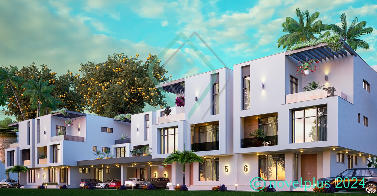 NovelGroup's tweet photo. This Florentine Court Design is inspired by the principles of African Tropical Design..

Design: Novel Architects for Novelplus
Location: Wuse II Abuja
Project: The Serenade by Novel https://t.co/DA76RDsbEM